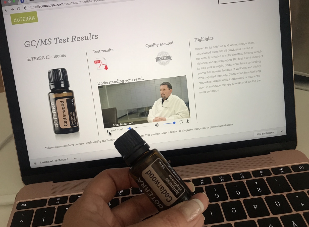 Testbericht deines doTERRA Öls